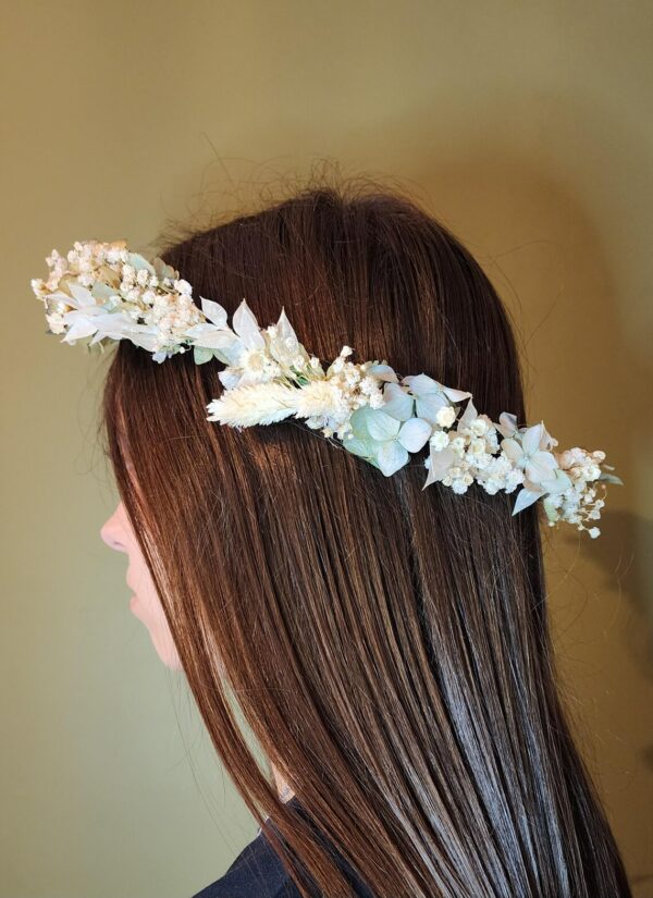 Couronnes de Cheveux en Fleurs Séchées – Image 4