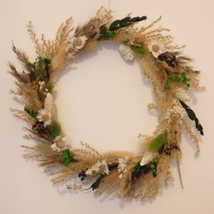 Couronnes en fleurs séchées | Décoration naturelle et intemporelle