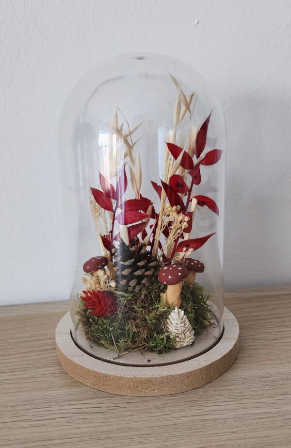 Cloche décorative – Esprit Forêt & Champignons