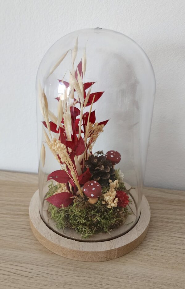 Cloche décorative – Esprit Forêt & Champignons – Image 3
