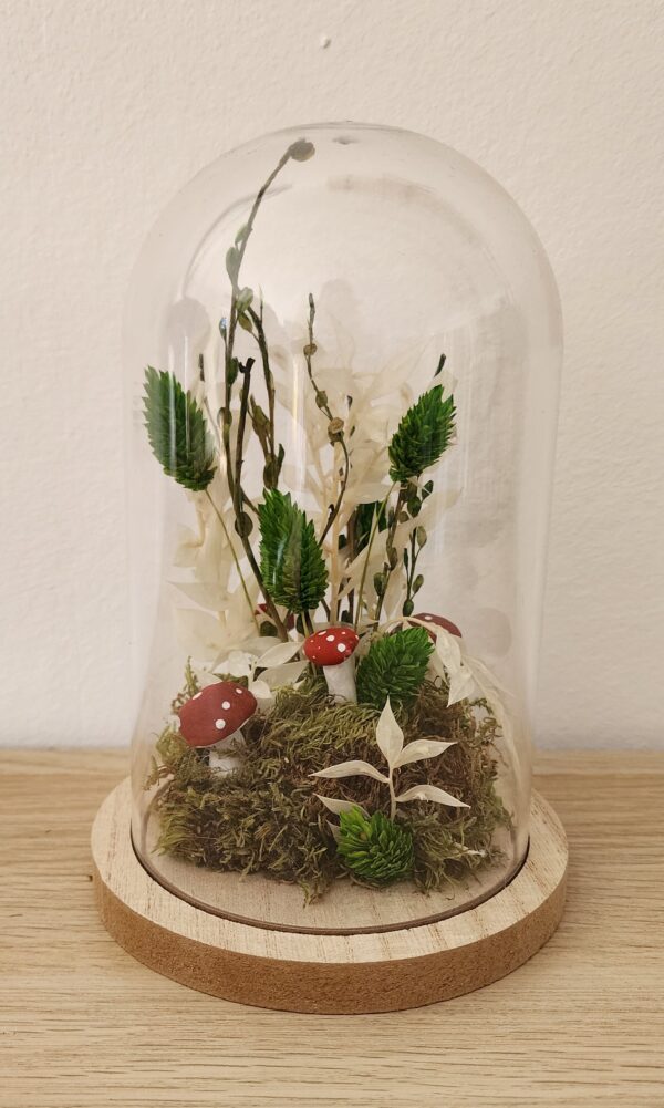 Cloche décorative – Esprit Forêt & Champignons