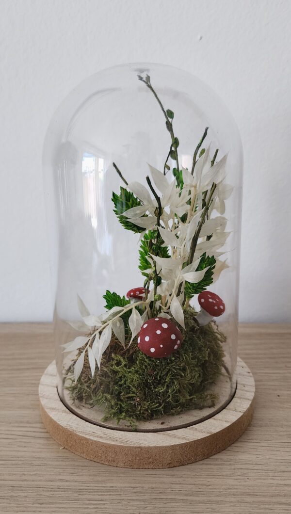 Cloche décorative – Esprit Forêt & Champignons – Image 2