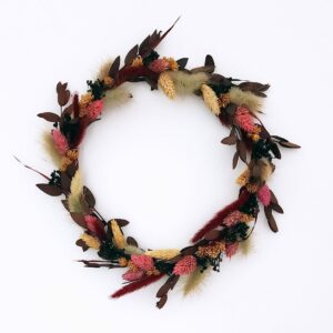 Couronnes en fleurs séchées | Décoration naturelle et intemporelle (Copie)