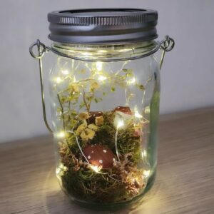 Lanternes LED solaires – Esprit Forêt enchantée