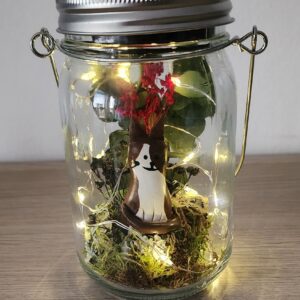 Lanternes LED solaires - Chat & Nature