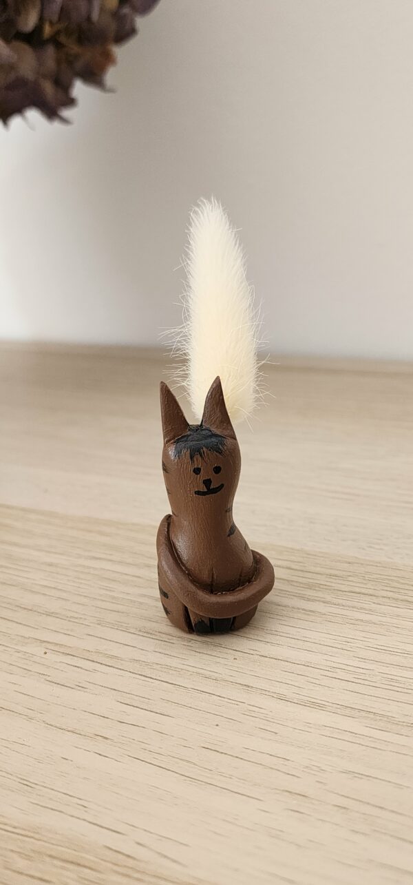 Chats Fleuris M – Objets déco en fleurs séchées – Image 6
