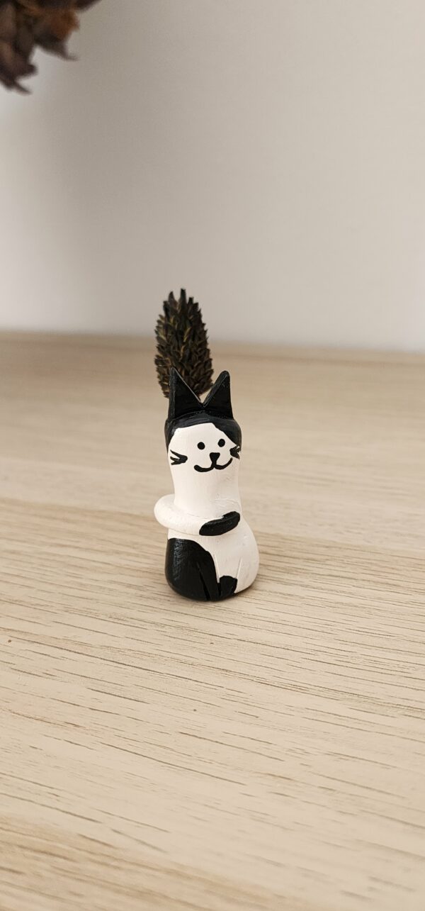 Chats Fleuris M – Objets déco en fleurs séchées – Image 5